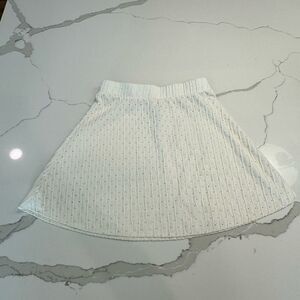 Off-white skirt, swim cover-up